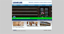 Desktop Screenshot of lehalsaventanas.com